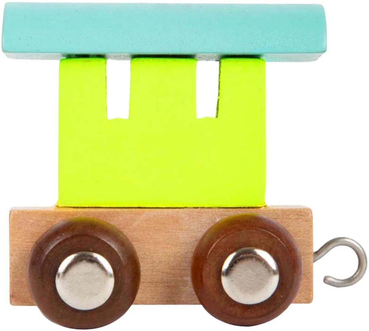 Houten Lettertrein Wagon Gekleurd de small foot en Multicolore – photo du produit