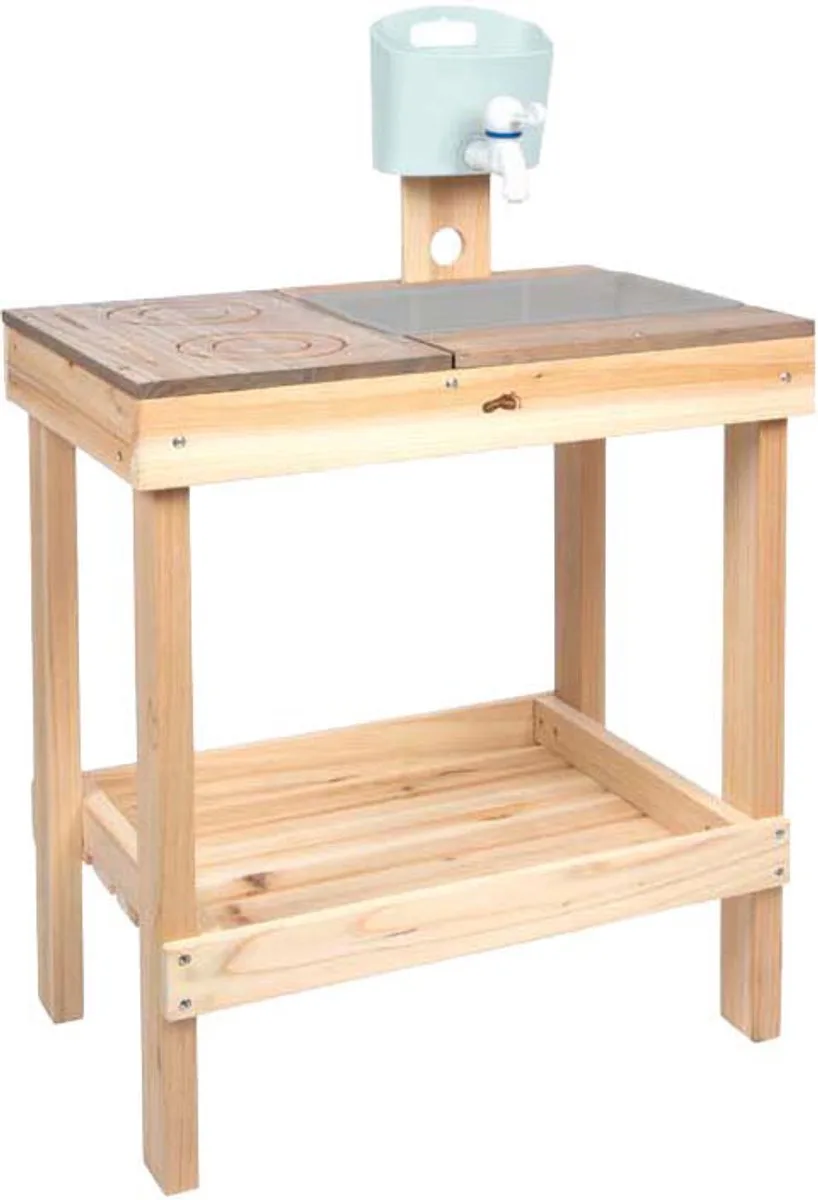 Matschkche und Spieltisch von small foot in Hout – Produktfoto