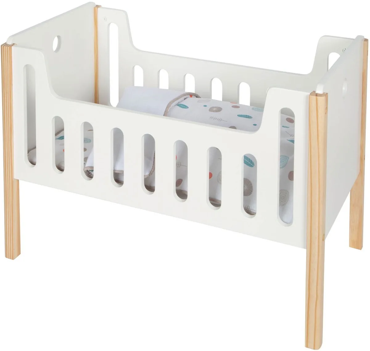 Houten Poppenbedje Little Button de small foot en Multicolore – photo du produit