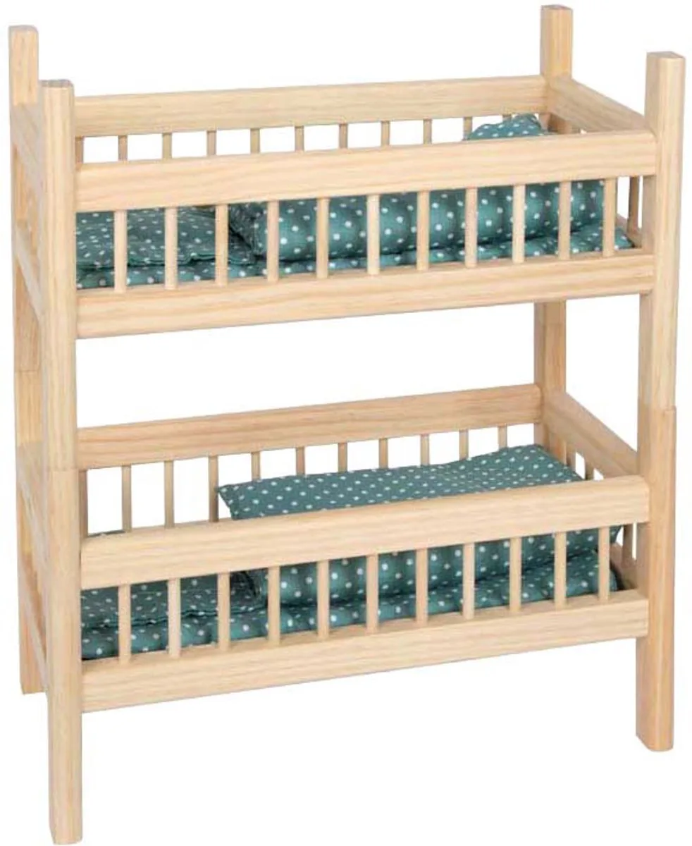 Houten Poppenstapelbed de small foot en Multicolore – photo du produit