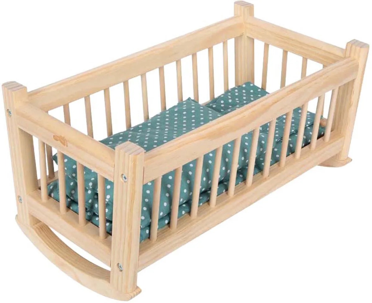 Houten Poppenwieg de small foot en Multicolore – photo du produit
