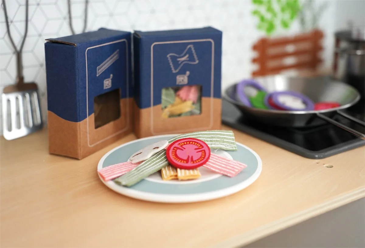 Pasta-Kochset - Fresh von small foot in Mehrfarbig – Produktfoto