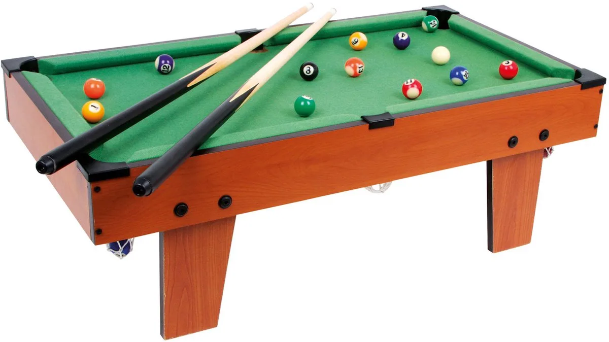 Wooden Table Billiard Maxi von small foot in Mehrfarbig – Produktfoto