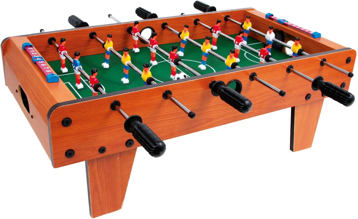 Houten Tafelvoetbal Klein van small foot in Bruin – productfoto