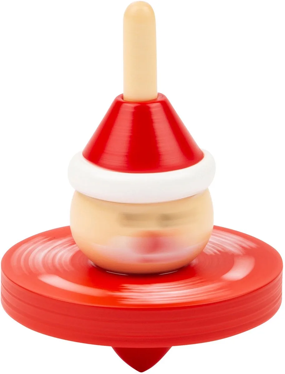 Wooden Top Christmas von small foot in Mehrfarbig – Produktfoto