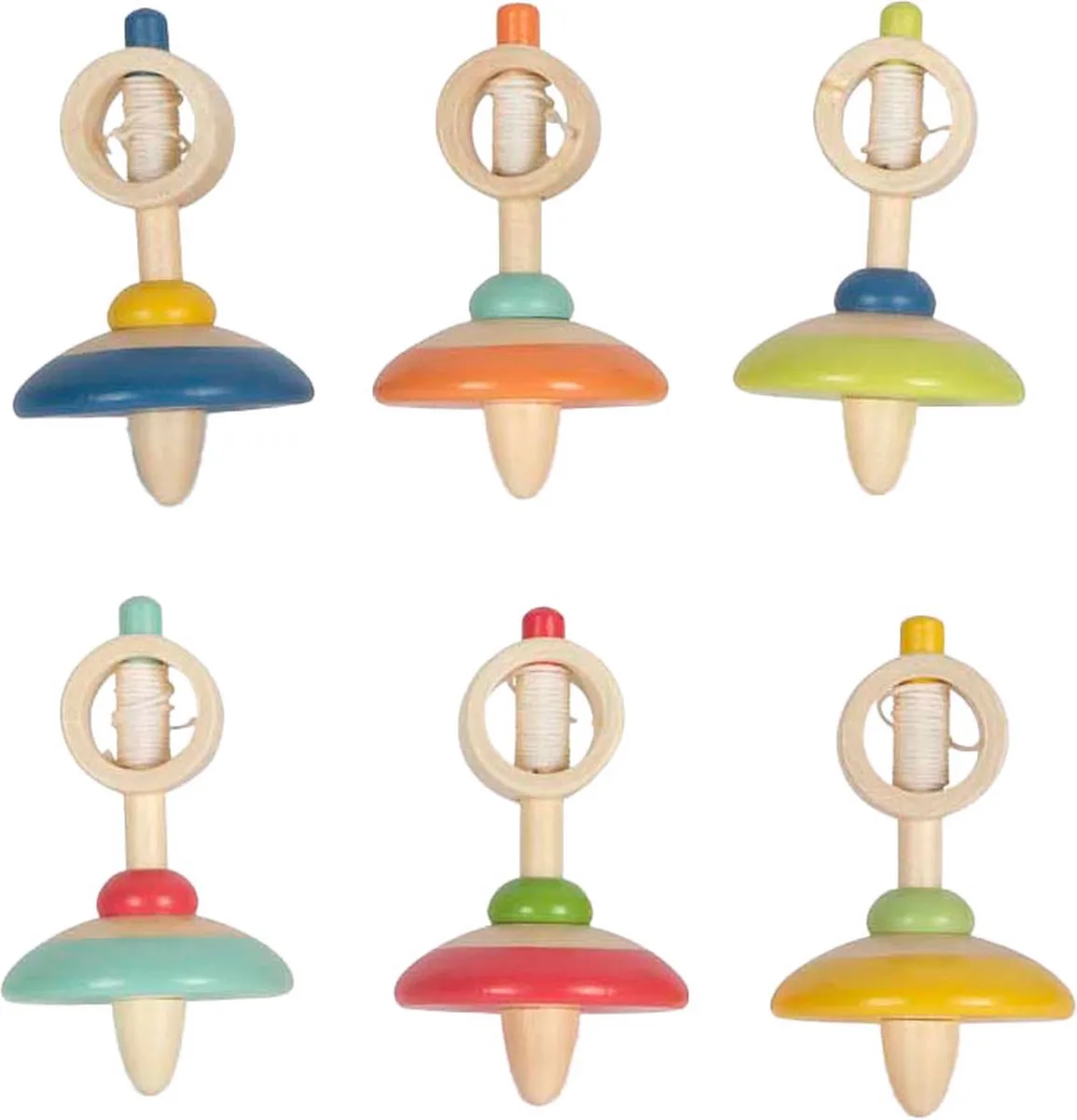Houten Trektol de small foot en Multicolore – photo du produit
