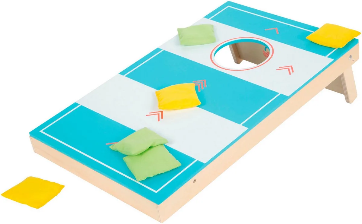 Cornhole und Sling Puck Spiel, Active von small foot in Mehrfarbig – Produktfoto 5 von 5