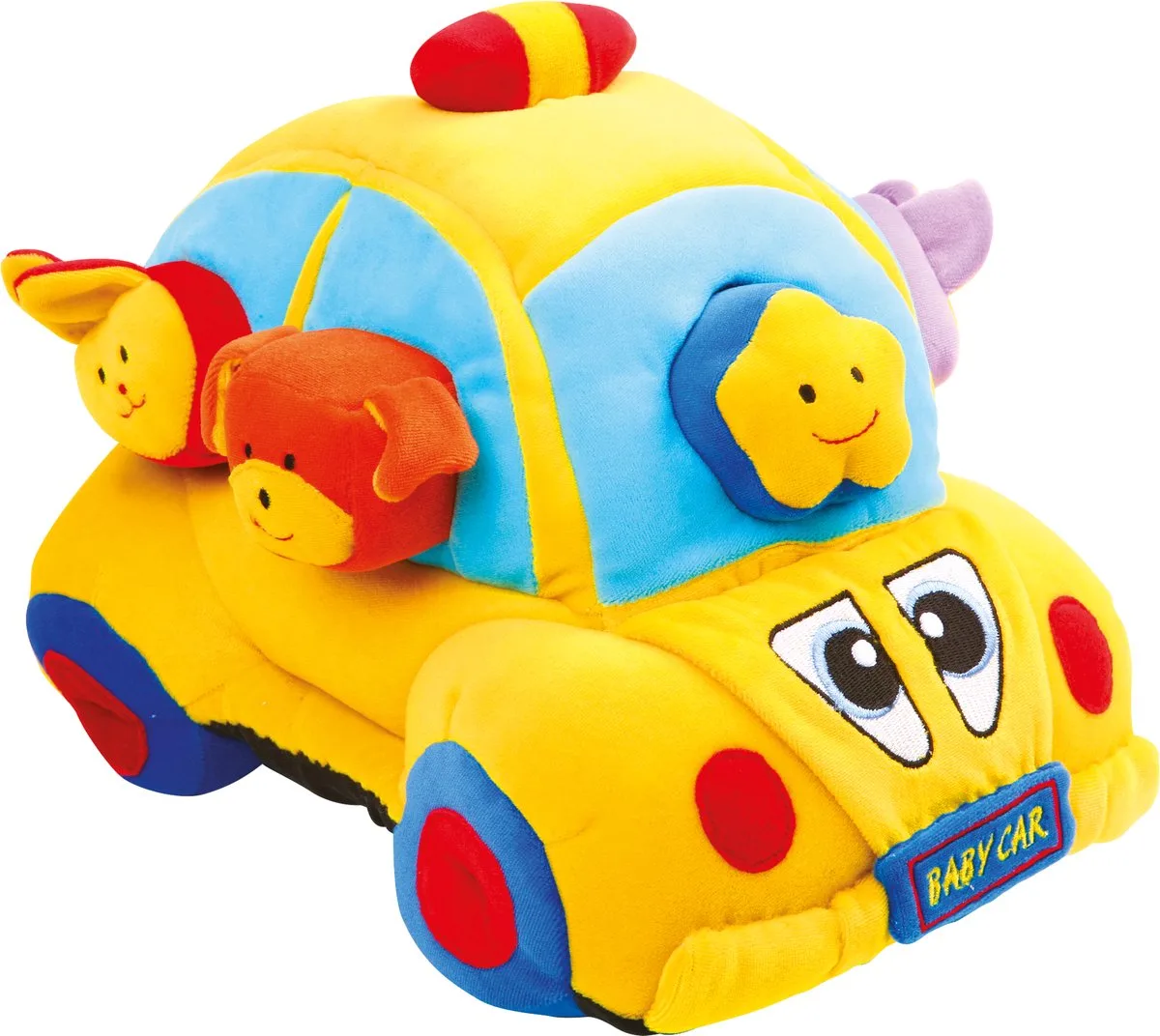 Insteekauto von small foot in Gelb – Produktfoto