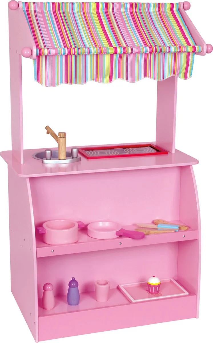 Keuken "Janina" von small foot in Rosa – Produktfoto