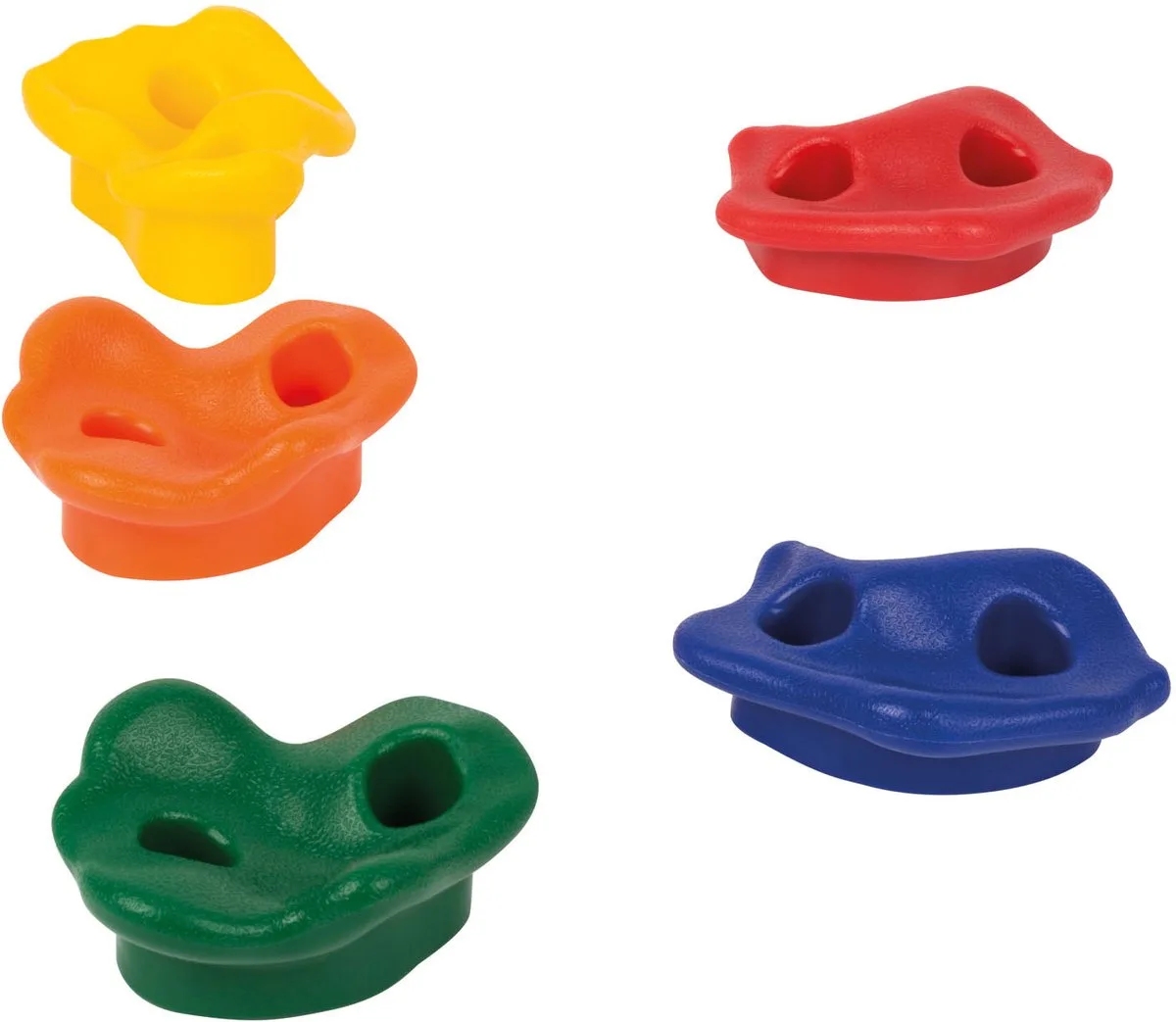 Klimstenen Kleur, 5st. von small foot in Gelb, Orange, Rot, Grün, Blau – Produktfoto