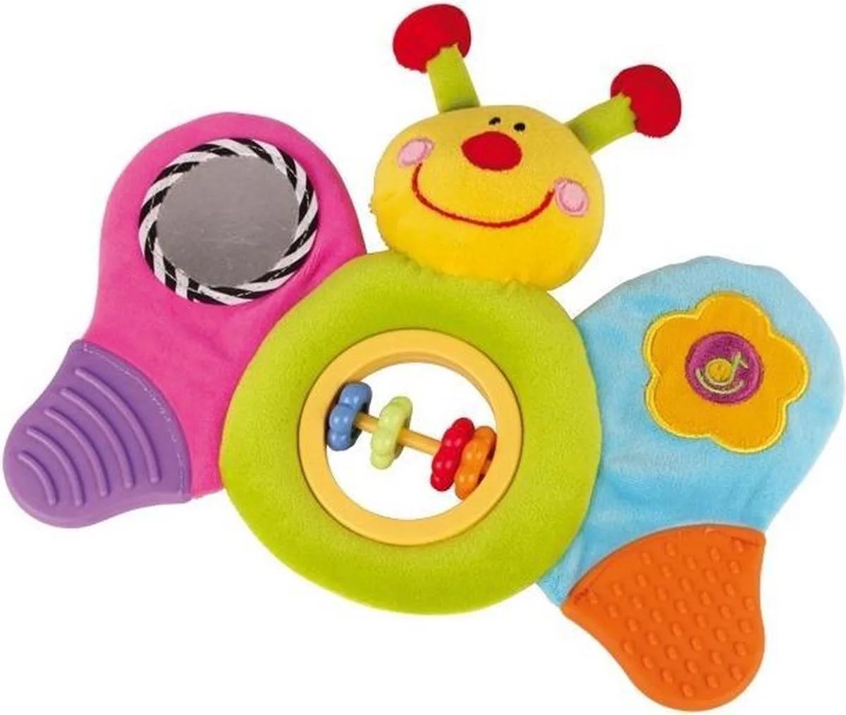 Knuffel Motoriek Vlinder från small foot i Flerfärgad – produktbild