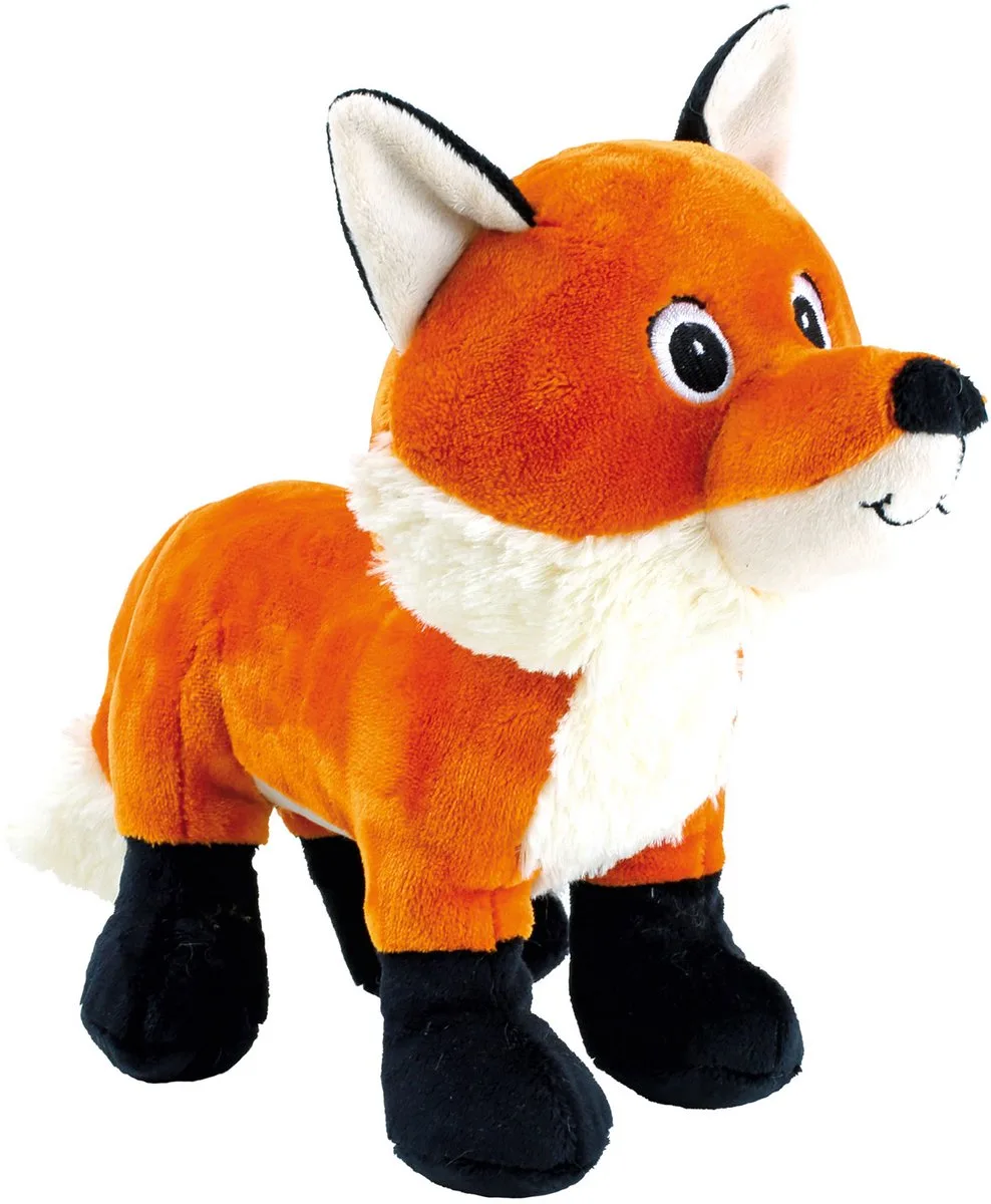 Knuffel Pluche Vos, 27cm de small foot en Orange – photo du produit