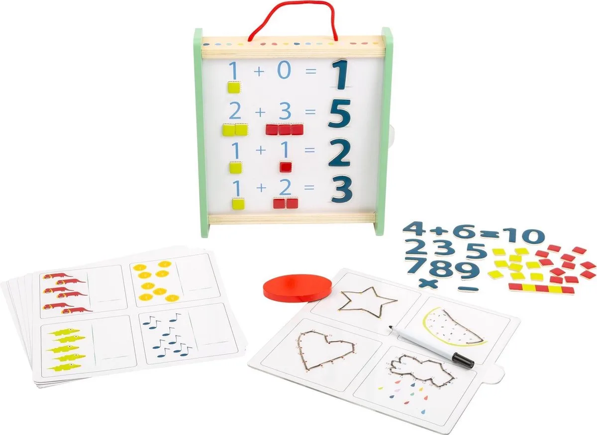 Learning Box "Educate" - Tellen en rekenen van small foot in Meerkleurig – productfoto