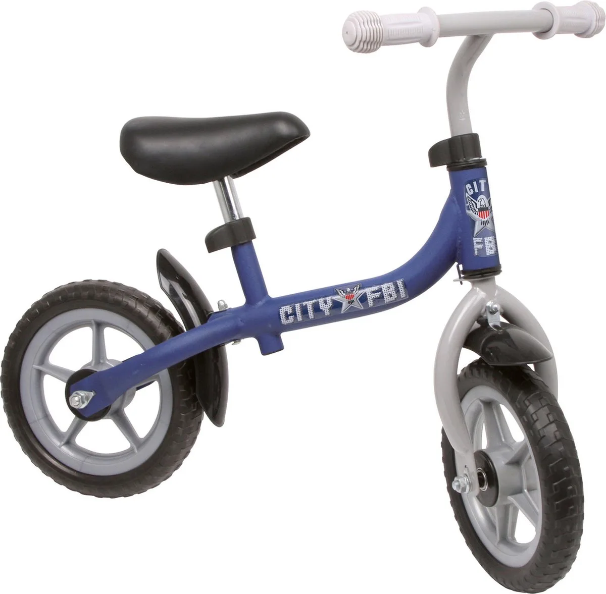 Loopfiets city scooter jongens blauw van small foot in "blauw – productfoto