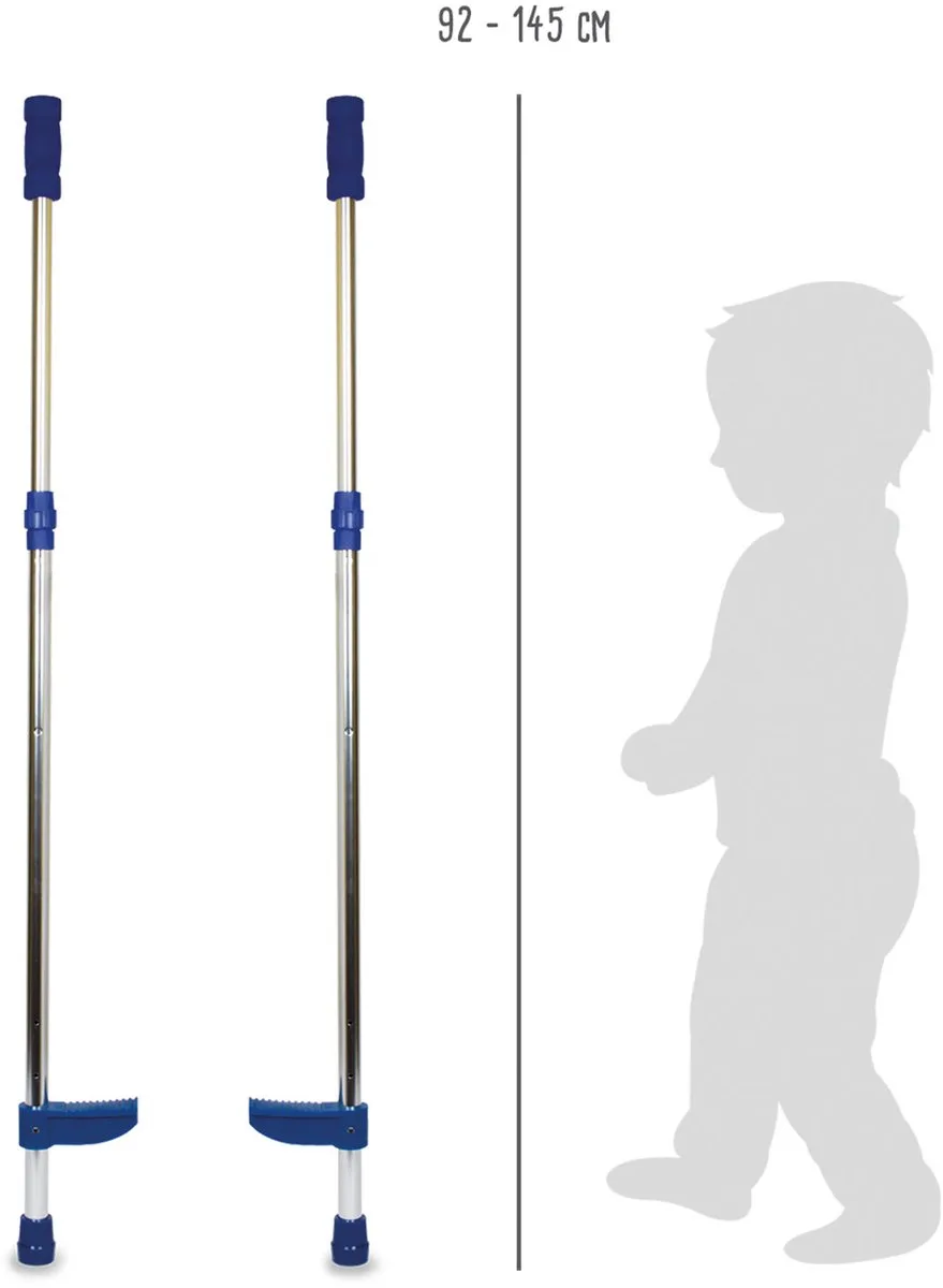 Metalen Stelten Verstelbaar Blauw, 145cm van small foot in "blauw – productfoto