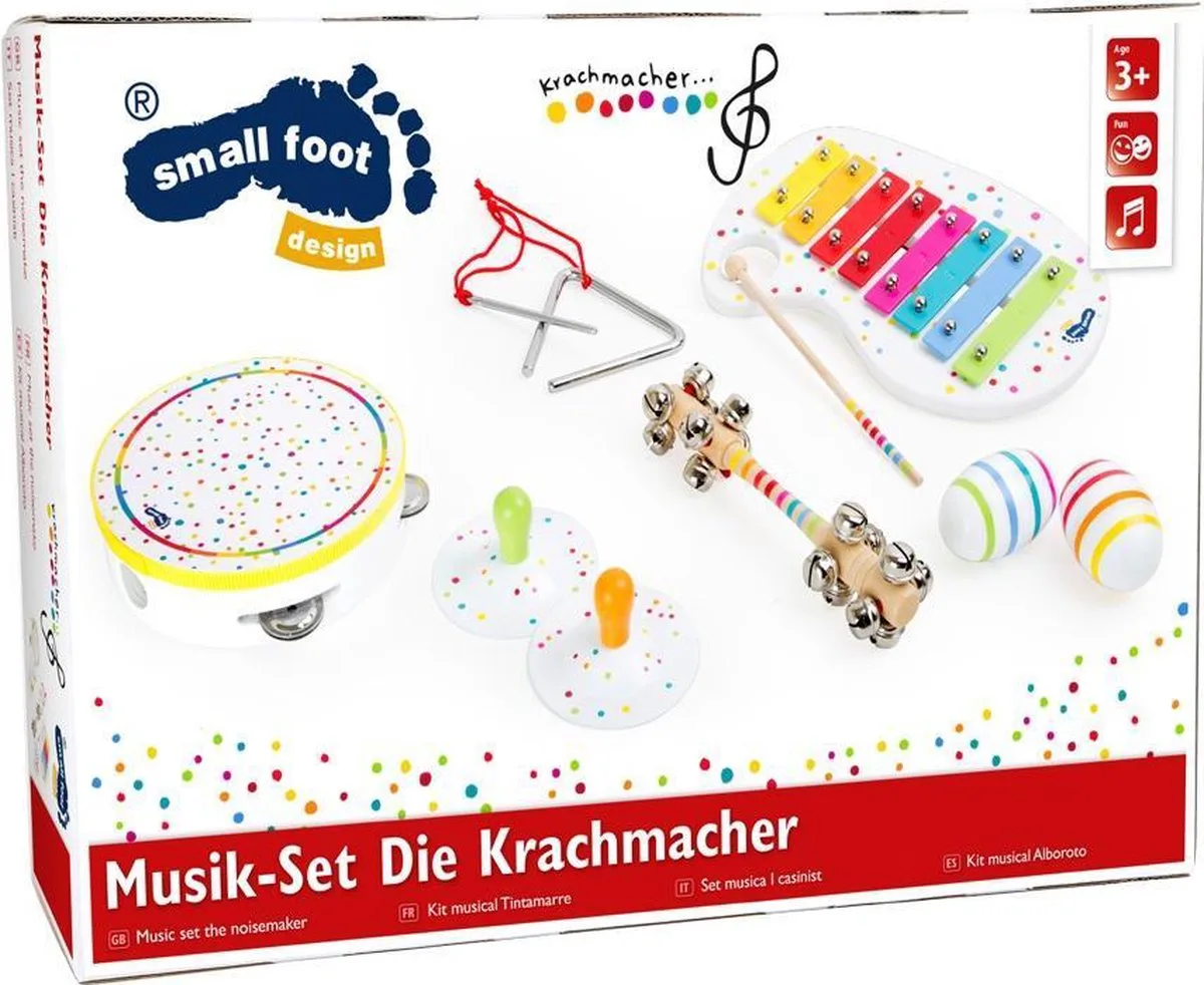 Music Set "Sound" von small foot in Mehrfarbig – Produktfoto