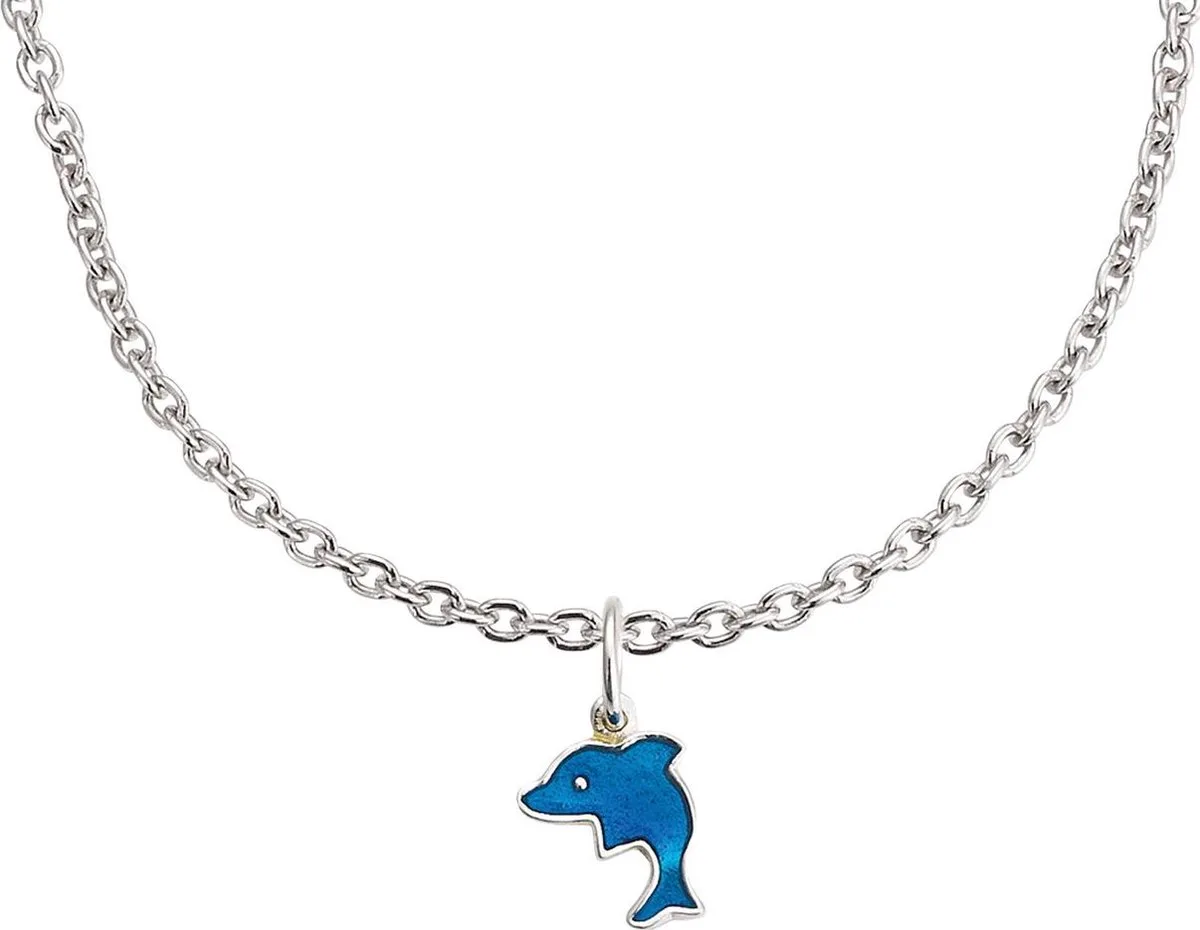 Necklace incl. Dolphin Pendant by small foot in Silver – product photo