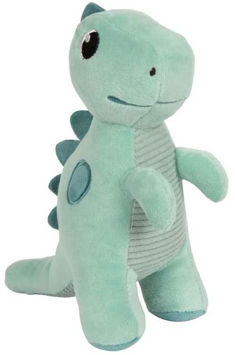 Pluche Dinosaurus Groen van small foot in Meerkleurig – productfoto