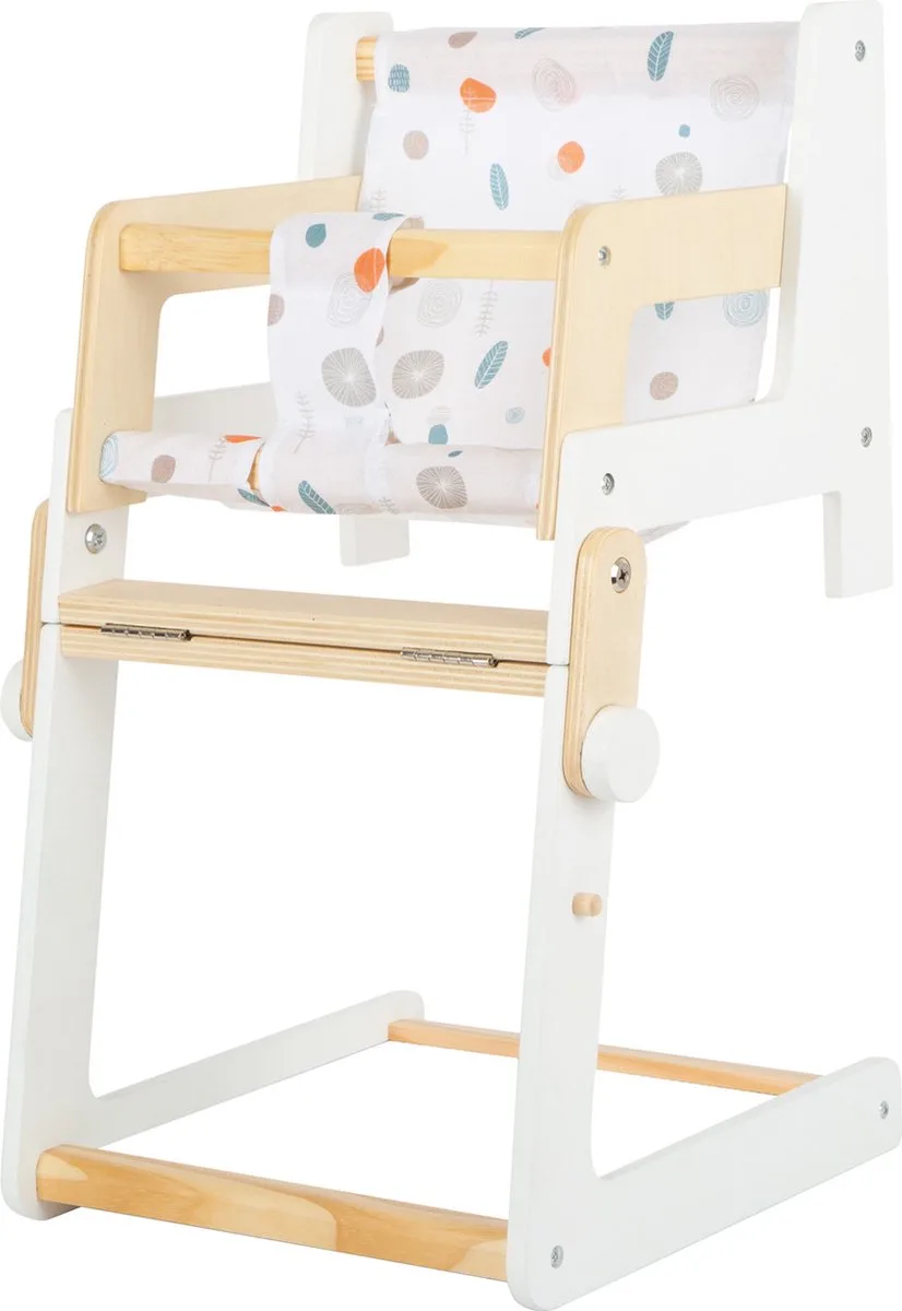 Wooden Combi Doll Chair Little Button von small foot in Mehrfarbig – Produktfoto