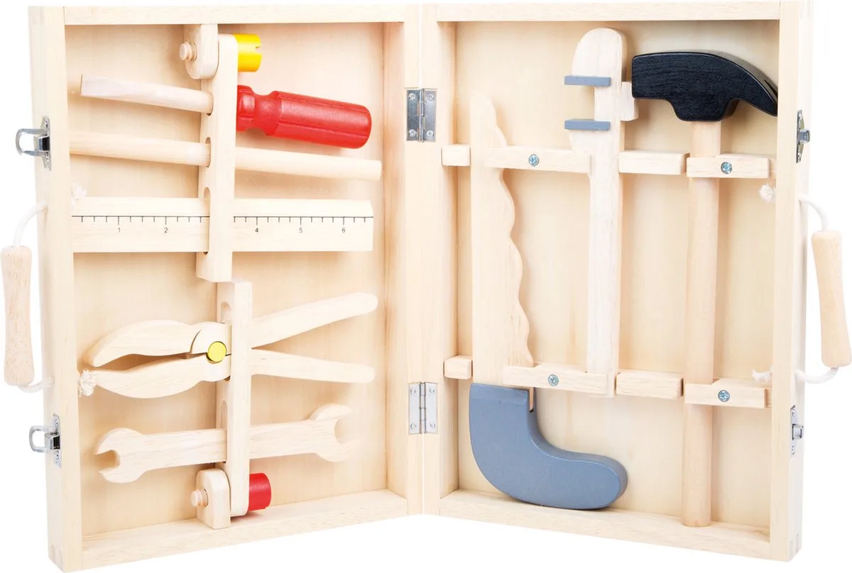 Toolbox från small foot i Vit – produktbild