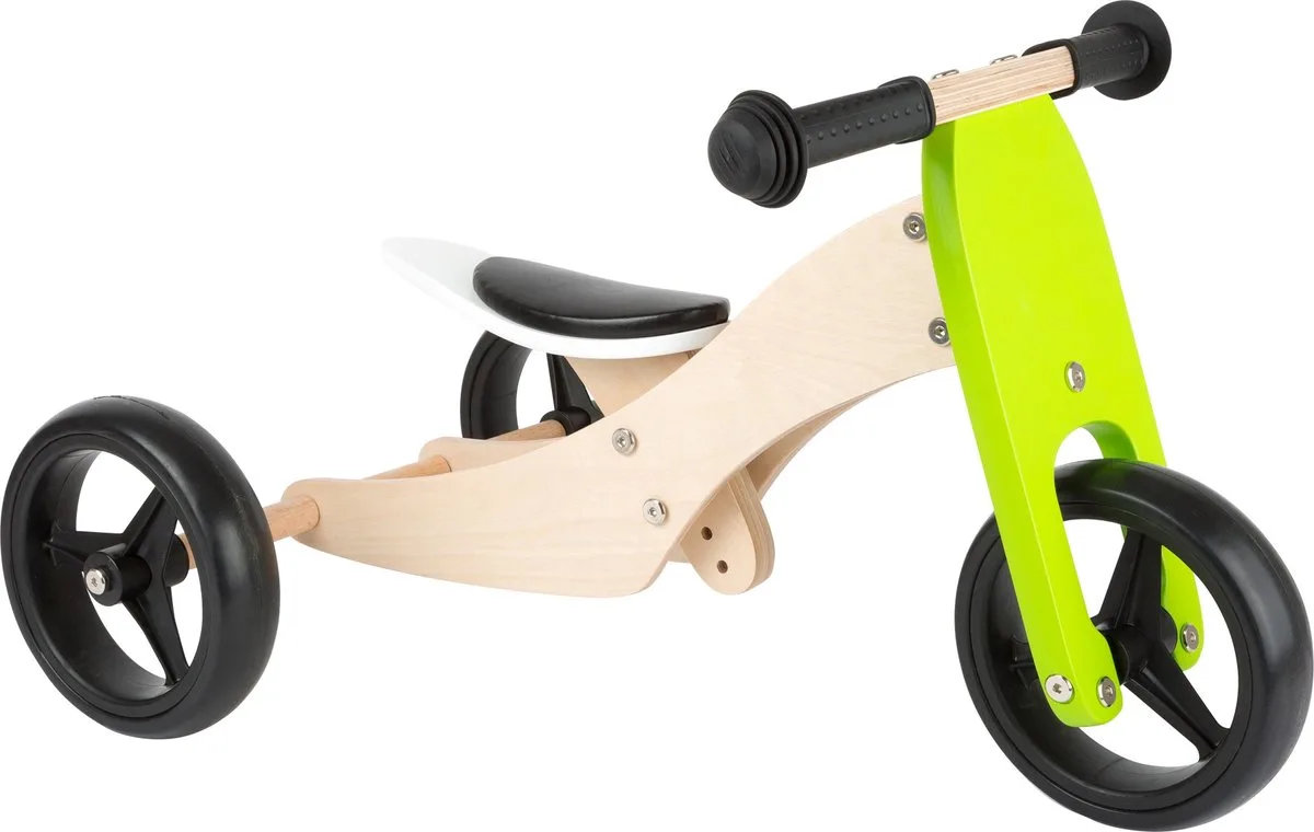 Tricycle Trike 2-in-1 Loopfiets - Loopfiets van small foot in Wit – productfoto