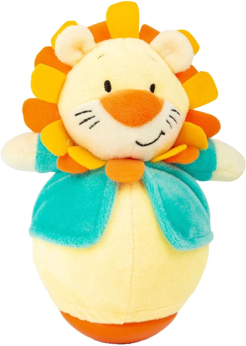 Tuimelaar Leeuw Pluche van small foot in Meerkleurig – productfoto