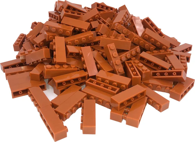 100 Bouwstenen 1x4 | Compatibel met Lego Classic | Keuze uit vele kleuren | SmallBricks de SmallBricks en Koffie – photo du produit