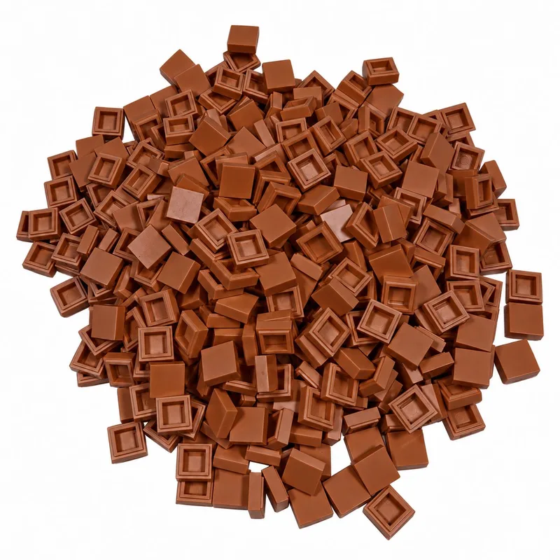 400 Bouwstenen 1x1 tile | Compatibel met Lego Classic | Keuze uit vele kleuren | SmallBricks de SmallBricks en Koffie – photo du produit