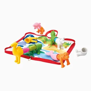 My First Animals Around The World - Magnetische Werelddieren - 18-Delige Bouwset - Educatief Speelgoed voor Peuters - Vanaf 1 Jaar by SmartMax in Multicolour – product photo 2 of 3