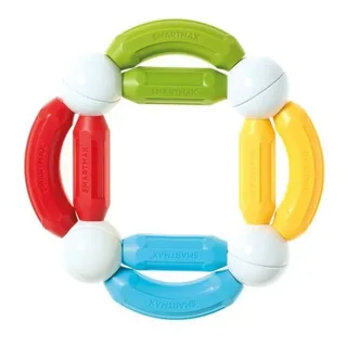 Start Plus - Magnetisch Bouwspeelgoed - 30-Delige Basisset met Gebogen Staven - Educatief Speelgoed voor Peuters en Kleuters - Vanaf 1 Jaar von SmartMax in Mehrfarbig – Produktfoto 7 von 8