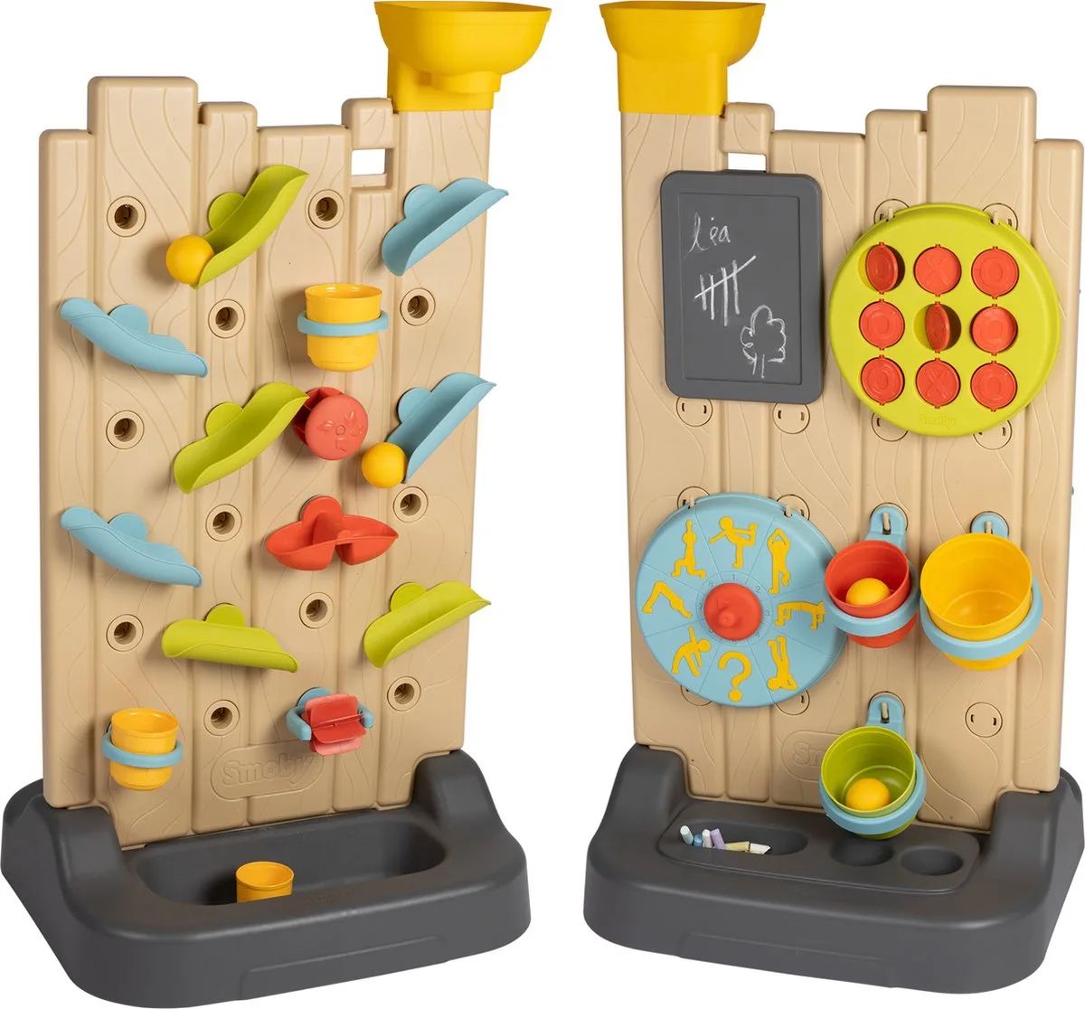 Activiteitenwand - Waterspel - Werpspel - Bord by Smoby in Yellow – product photo