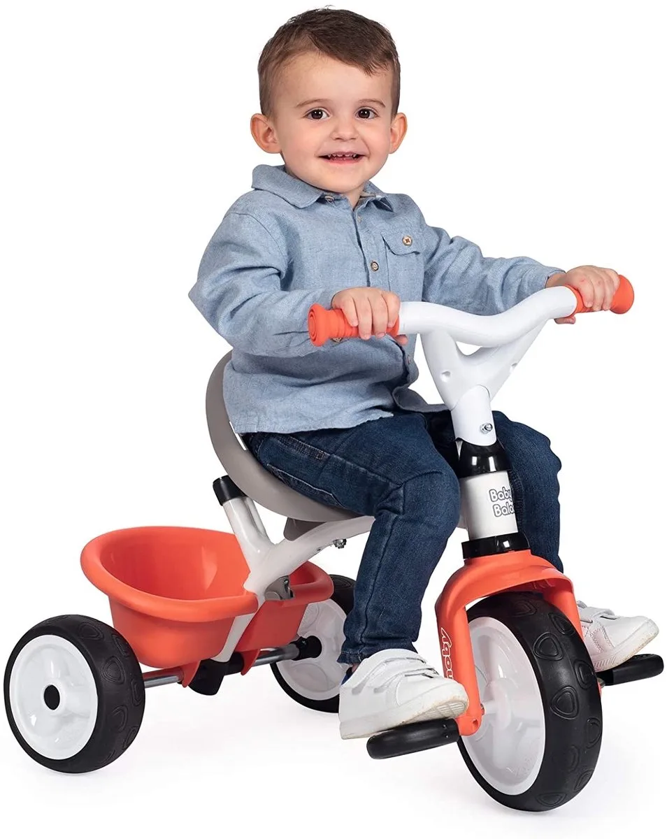 Baby Balade driewieler van Smoby in Rood – productfoto