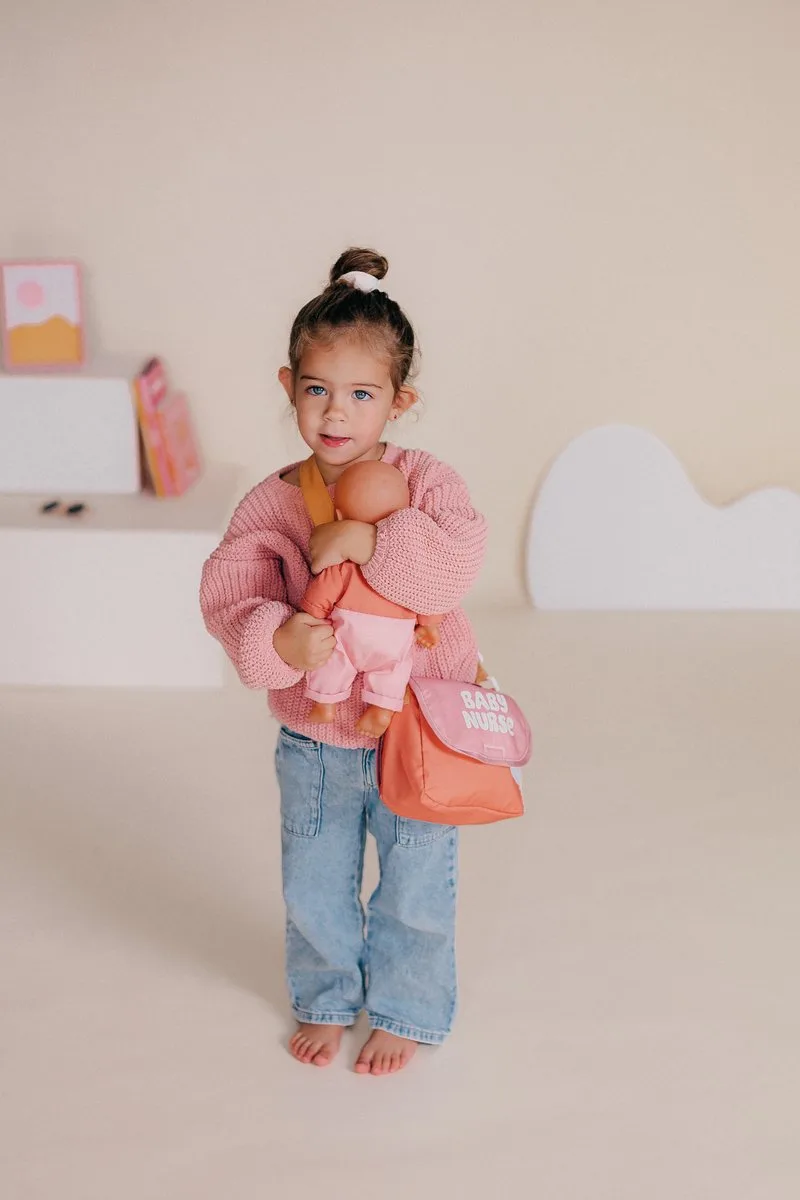 Baby nurse - poppenverzorginsproduct - luiertas met accessoires inbegrepen von Smoby in Mehrfarbig – Produktfoto
