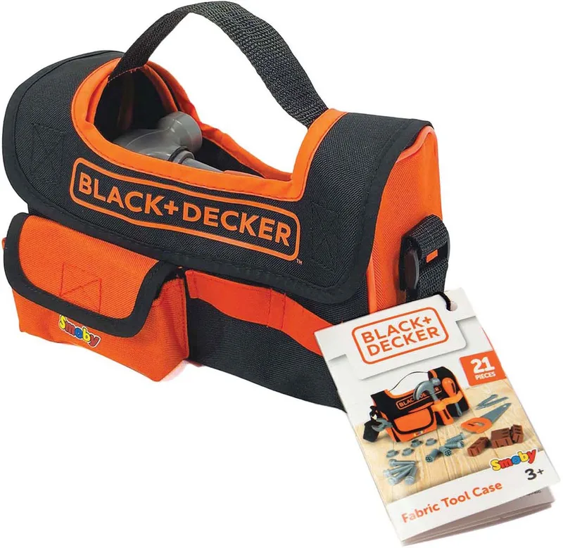 Fabric Tool Case 7600360919 Pädagogisches Spielzeug von Smoby in Schwarz – Produktfoto
