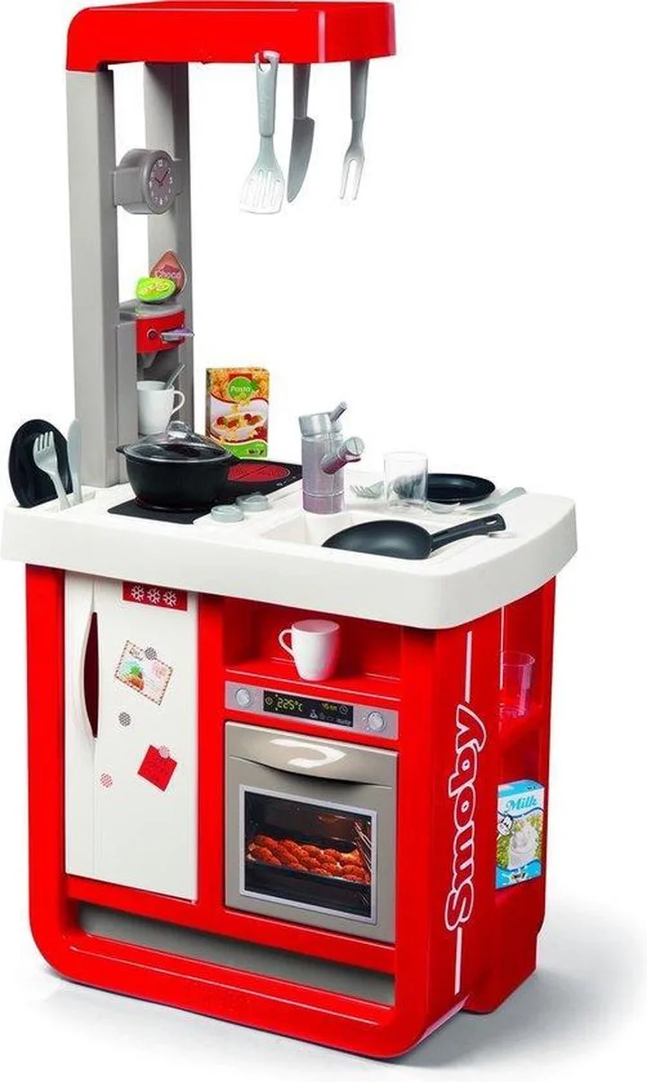 cherry Keuken - Speelkeuken met accessoires de Smoby en Rouge – photo du produit