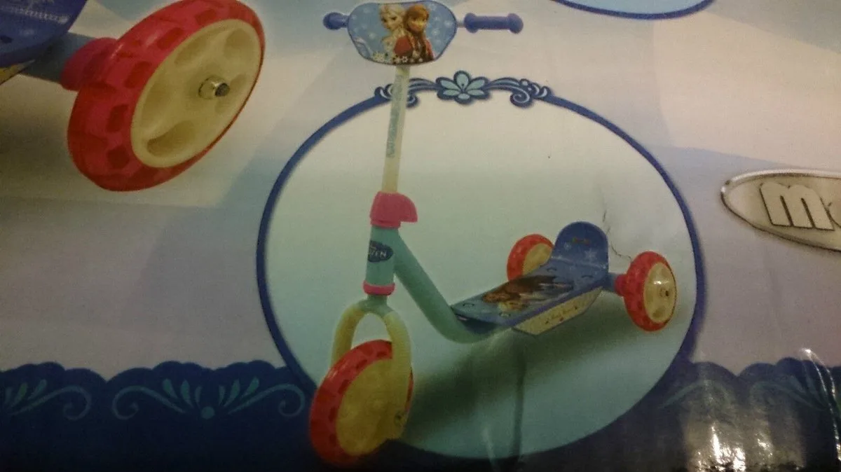 Disney frozen 2 - Step met drie wielen - Kinderen van Smoby in Meerkleurig – productfoto
