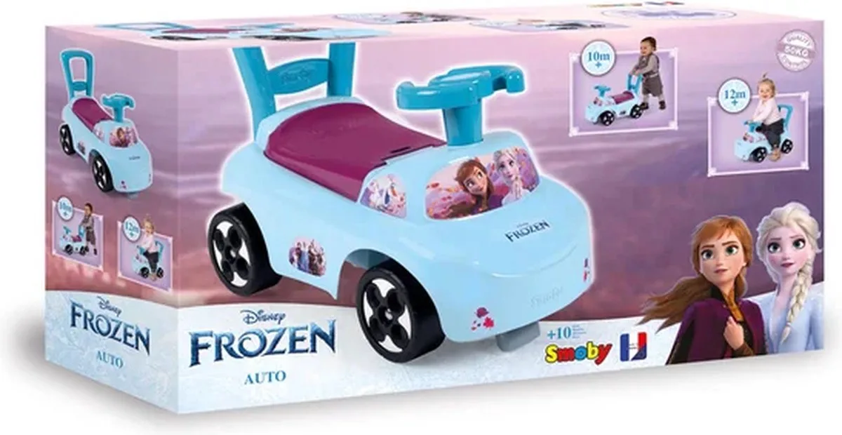 Disney Frozen Loopauto von Smoby in Blau – Produktfoto