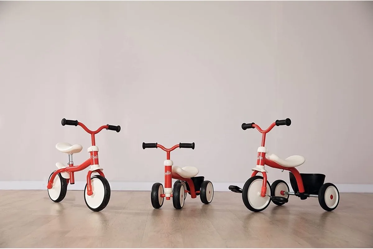 Driewieler Rookie - Loopfiets från Smoby i Röd – produktbild