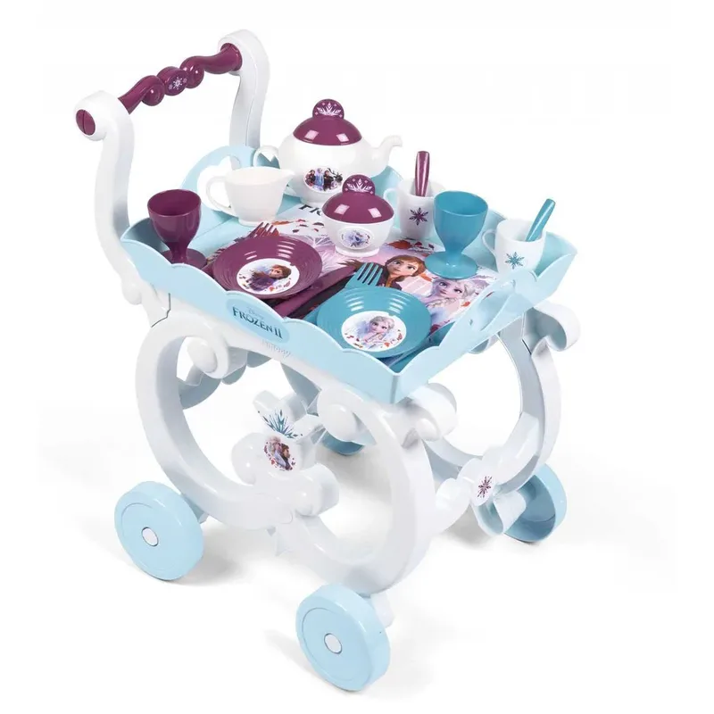 Frozen II Trolley met bestek en dienblad by Smoby in Blue – product photo 3 of 5
