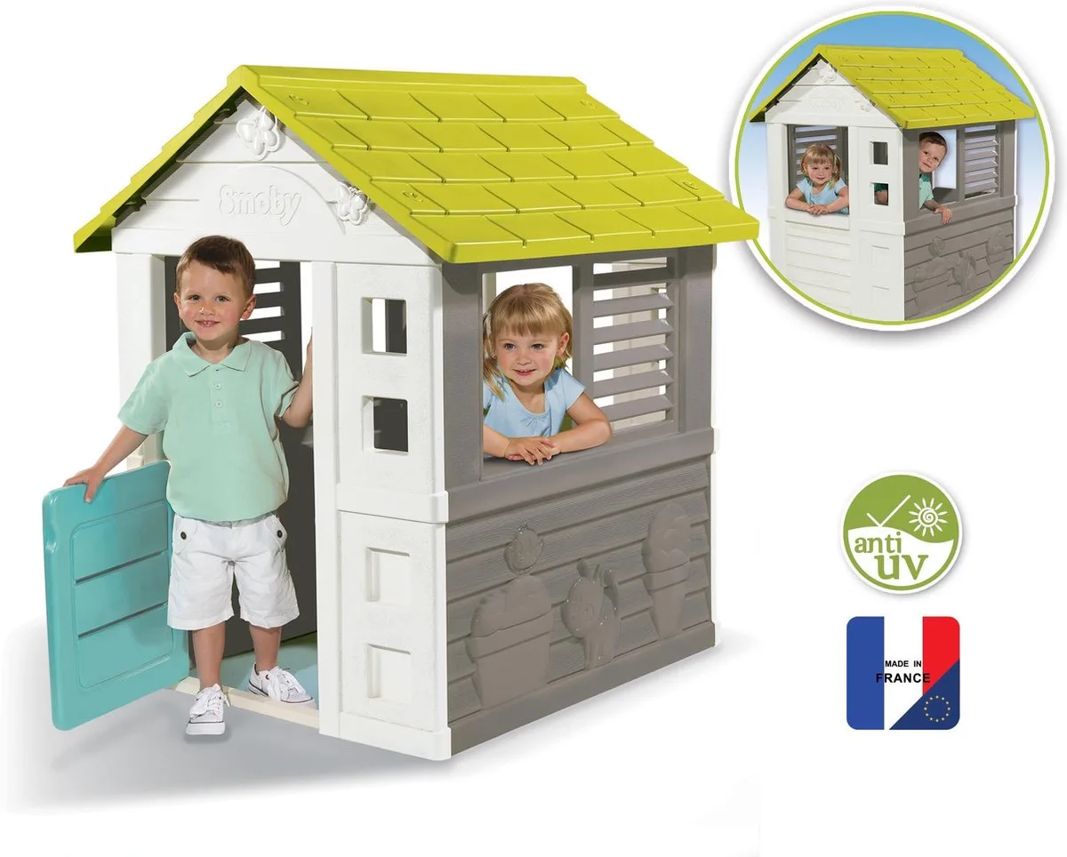 Jolie House - 98 x 110 x 127 cm- Speelhuis van Smoby in Meerkleurig – productfoto