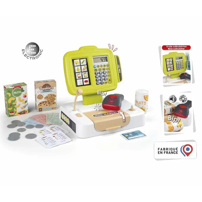 Kleine Winkelkassa - Speelgoedkassa by Smoby in Green – product photo 2 of 6