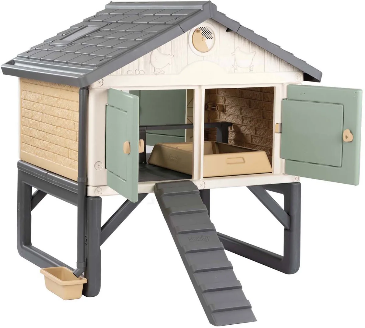 Life Kippenhok de Smoby en Gris – photo du produit