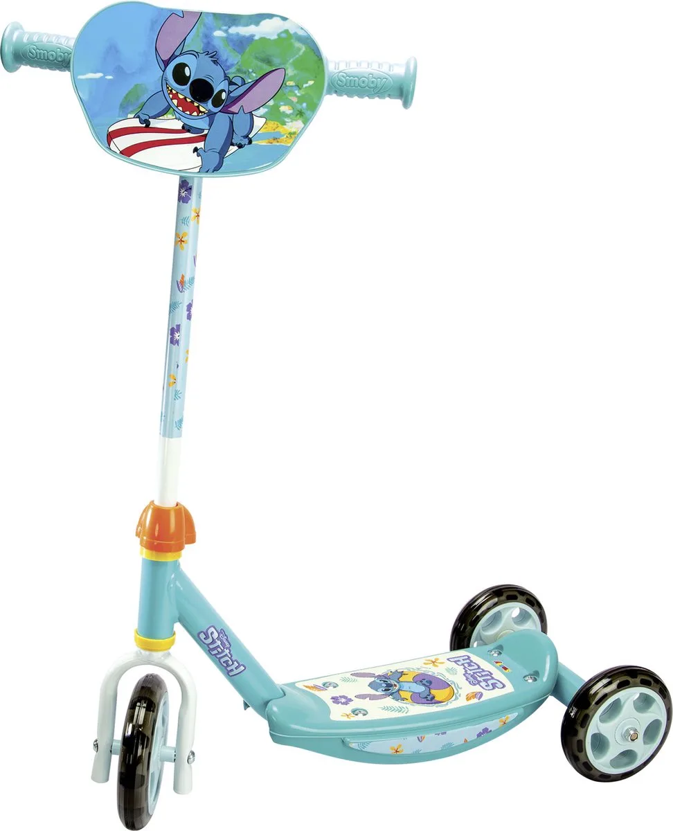 Lilo & Stitch - Stitch - Scooter - Step - Vanaf 3 jaar. från Smoby i Blå – produktbild