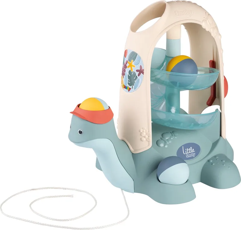 Little Smoby - Ballen schildpad - Trekfiguur - Ballenbaan de Smoby en Vert – photo du produit