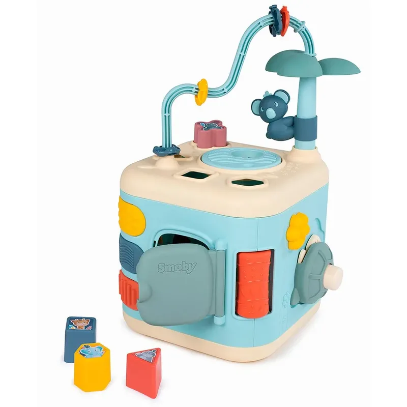 Little Smoby - Kubus Activiteiten - Veelkleurig de Smoby en Bleu – photo du produit 3 sur 6