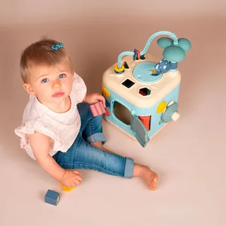 Little Smoby - Kubus Activiteiten - Veelkleurig de Smoby en Bleu – photo du produit 6 sur 6