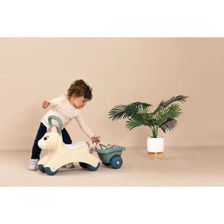 Little Smoby Loopwagen Pony Ride On by Smoby in Green – product photo 4 of 5