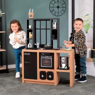 Loft Keuken Bruin - Speelkeuken fra Smoby i Sort – produktbillede 4 af 6