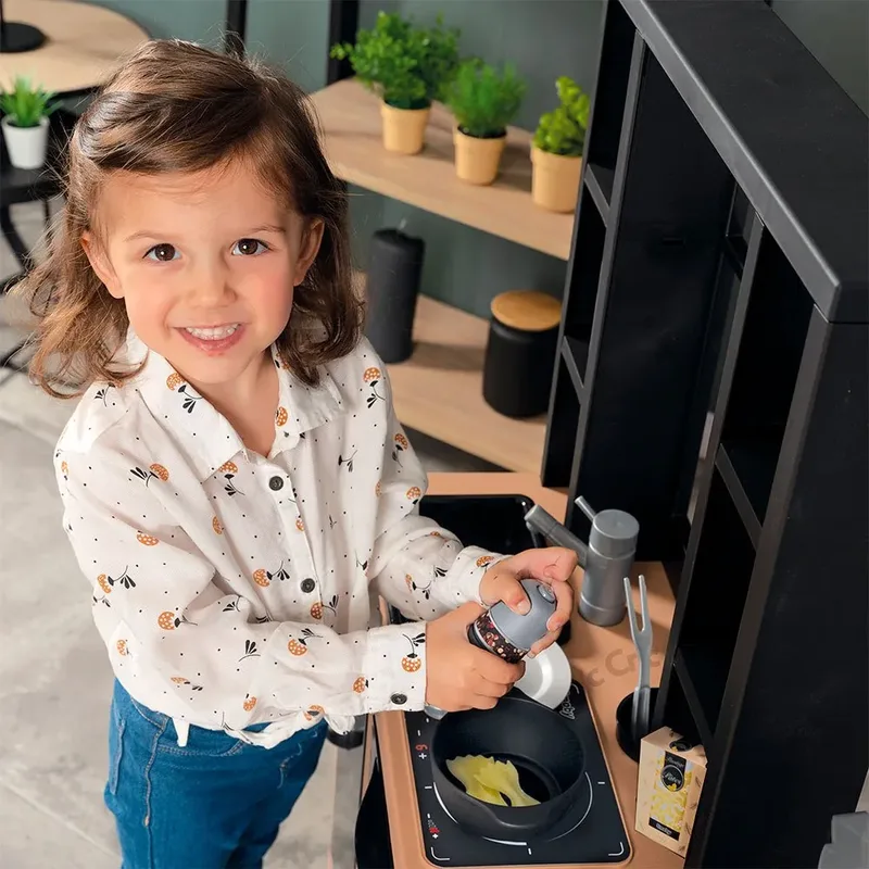 Loft Keuken Bruin - Speelkeuken fra Smoby i Sort – produktbillede 6 af 6