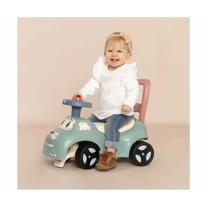 Loopauto - Little Smoby auto Ride-On - Opbergruimte - Vanaf 10 maanden by Smoby in Green – product photo 4 of 6